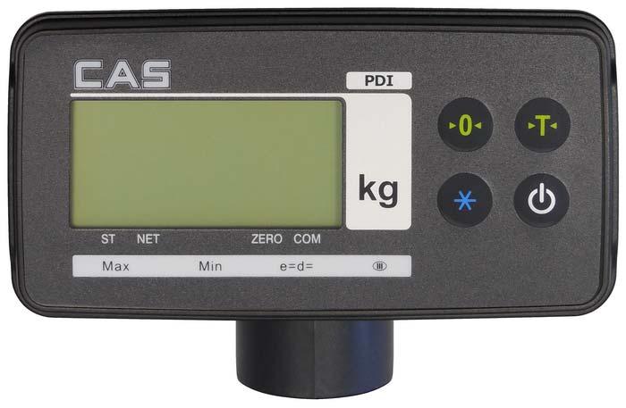 CAS PDI Strana 4 2. POPIS INDIKÁTORU, FUNKČNOST JEDNOTLIVÝCH PRVKŮ Indikátor CAS PDI je vybaven jedním šestimístným LCD displejem a jednoduchou klávesnicí se čtyřmi tlačítky. 2.1.