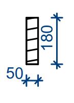 Parametry průřezu A = b.h = 0,05.0,18 = 0,009m 2 I y = I z = i y = i z = Součinitel vzpěru k ose y štíhlostní poměr - osa y λ y = λ rel,y = λ 2 k y = 0,5.(1+ β c.( λ λ rel,y = 0,5.(1+0,2.