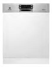 Mytí Myčky Vestavná myčka 60 cm s nerez panelem ESI5545LOX 45 Vestavná myčka 60 cm s nerez panelem ESI5540LOX 45 ELEC TRO NIC ELEC TRO NIC 70 70 FlexiWash FlexiWash Počet jídelních souprav: 13