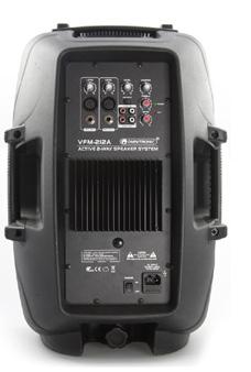 Aktivní reproboxy Omnitronic VFM 140W 12 Plastové 2 pásmové reproboxy s bassreflexovou ozvučnicí