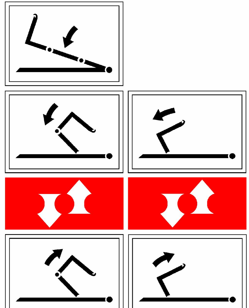 1.4 Zařízení obsluhy : 1.4.1 Ovládání z kabiny řidiče : Jednotlivé funkce mechanismu CTS 3038/5038 se řídí z kabiny řidiče pomocí dálkového ovládání (obr.3). Obrázek 3 Ovl. páka č.1 Ovl. páka č.2 Ovládací páka č.