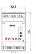 0,5 0,5 85 až 5 V 95 až 00 V 0 V MTIN MTIN 500 50 0,5 RS85 Modus/RTU 0 V MTINOM 555 0,5 RS85 Modus/RTU 85 až 5 V 95 až 00 V U a I (5 ) MTINHROM 50 Pro další verze kontaktujte