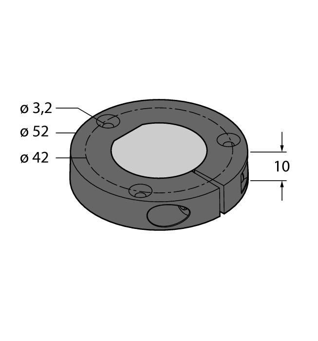 P6-Ri-QR24 1590926 Snímací element pro hřídel Ø 3/8" P7-Ri-QR24 1590927