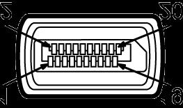DDC clock 7 DDC Data 8 Floating 9 TMDS RX1-10 TMDS RX1+ 11 TMDS Ground 12 Floating 13