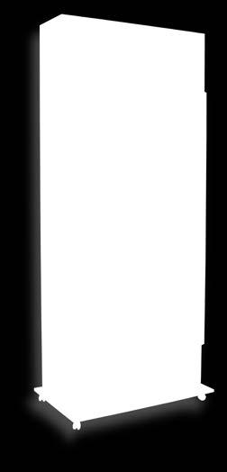2350 x š. 1000 x h. 600 mm two sides size: h. 2350 x w. 1000 x d.