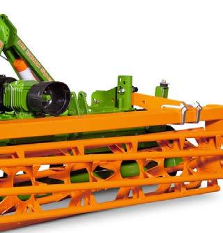 Excentr Válec 36 37 Ani příliš, ani málo utužování půdy přizpůsobené konkrétním podmínkám Různorodé spektrum válců Pro práci na lehčích půdách s méně výkonnými traktory je k dispozici lehký prutový