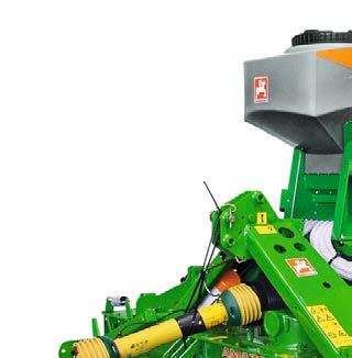 KE KX KG TL KW Současný výsev: GreenDrill Nástavbový secí stroj na výsev jemného osiva a meziplodin Abyste současně s prováděním podmítky či přípravy půdy mohli vysévat meziplodiny a