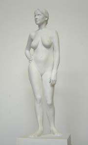 Diana Winklerová Iva 2005, sádra, 88 cm Vyvolávací