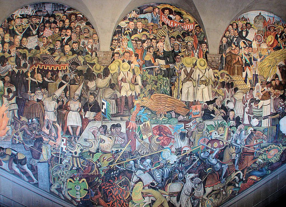 2.25. Diego Rivera, La Historia de México