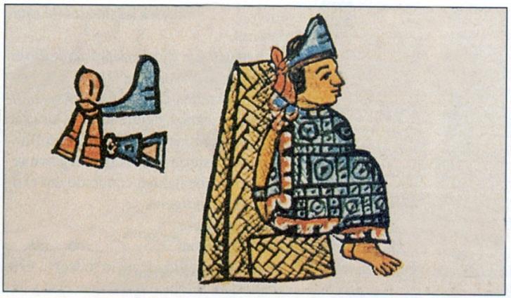 zdobený peřím, zdroj: TOWNSEND, Richard F. The Aztecs.