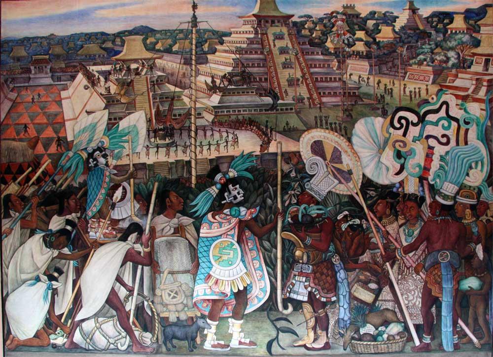 2.33. Diego Rivera, Civilización Totónaca (Totonacká
