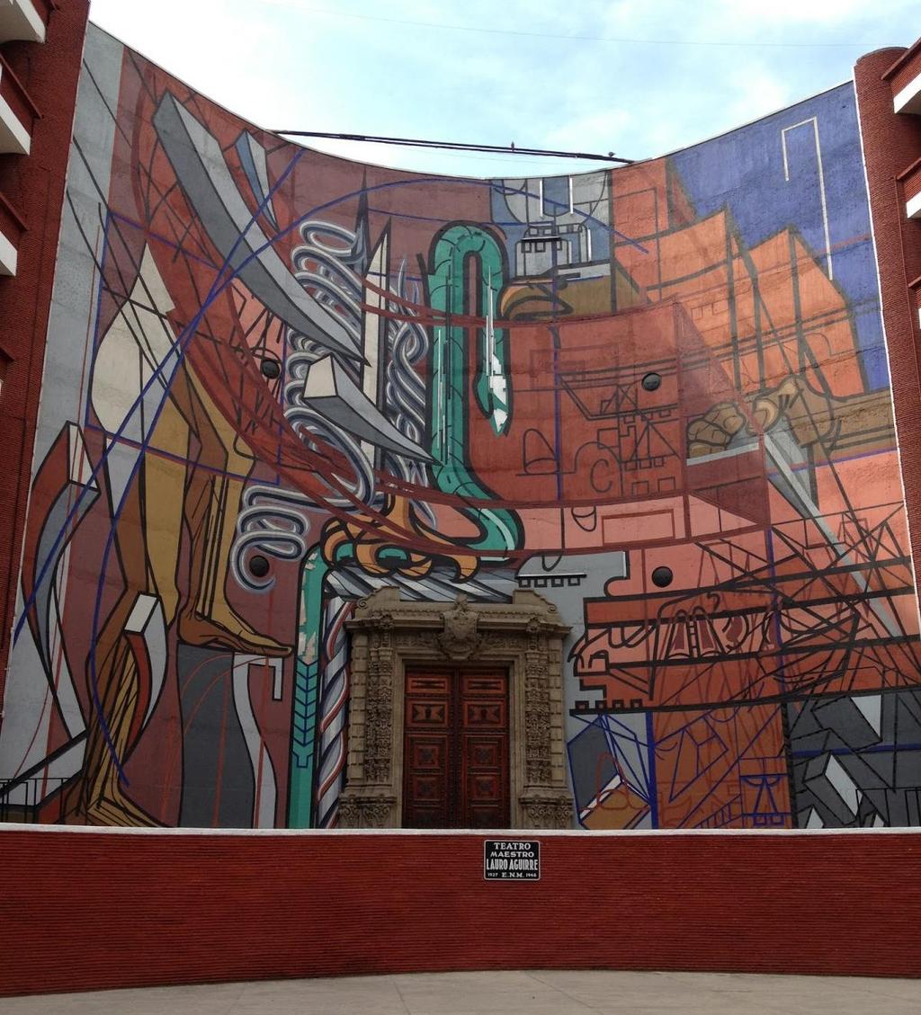 3.19. José Clemente Orozco, Alegoría Nacional (Národní Alegorie), 1948,