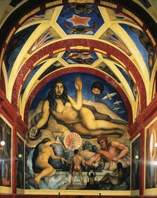 2.6. Diego Rivera, La Tierra Liberada (Osvobozená