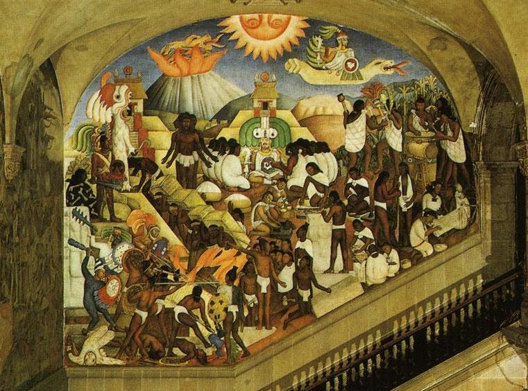 2.8. Diego Rivera, El México Antiguo