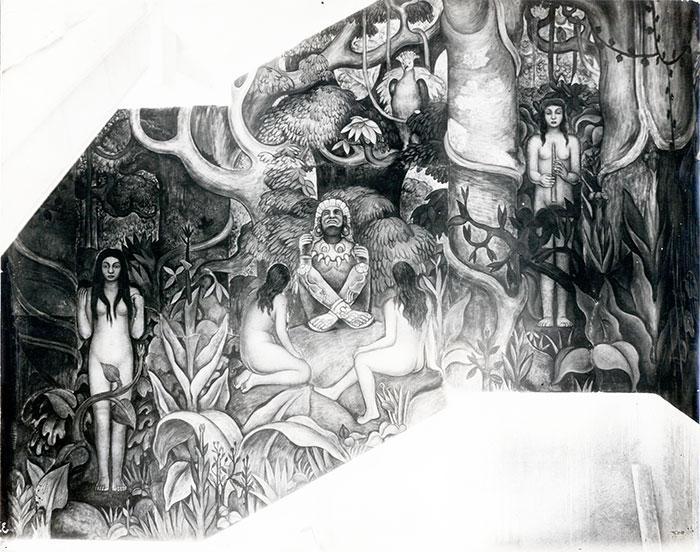 2.10. Diego Rivera, México Tropical (Tropické Mexiko), 1926, SEP,