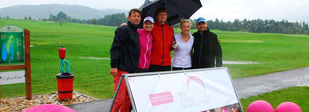 AKCE S VÝTĚŽKEM PRO PINK BUBBLE PINK BUBBLE CHARITY GOLF Beroun 12.9.214 V Berouně se po roce opět hrál golfový turnaj pro naši nadaci.
