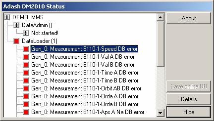 kódu uloženého v ldi souboru nebo v Online DB. Kód zapisuje do ldi souboru i do Online DB služba Data Loader, pokud po svém spuštění zjistí, že kód dosud nebyl přiřazen.