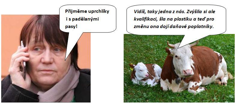 dezinformačních zdrojů: Mocný pane, naše služka Andělína