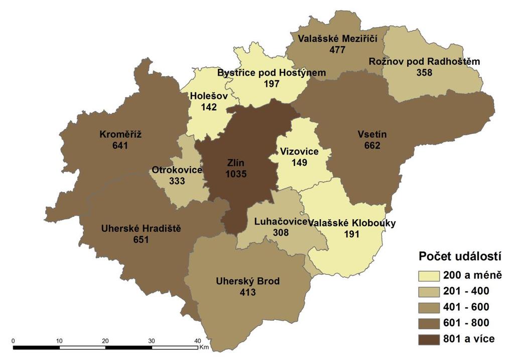 HZS Zlínského kraje, Statistická ročenka