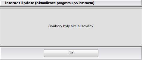 Jakmile zavřete aplikační okno programu CAD Kuchyně, zobrazí se dialogové okno aktualizačního programu: Klepněte na tlačítko Ano. Tím spustíte aktualizaci programu.