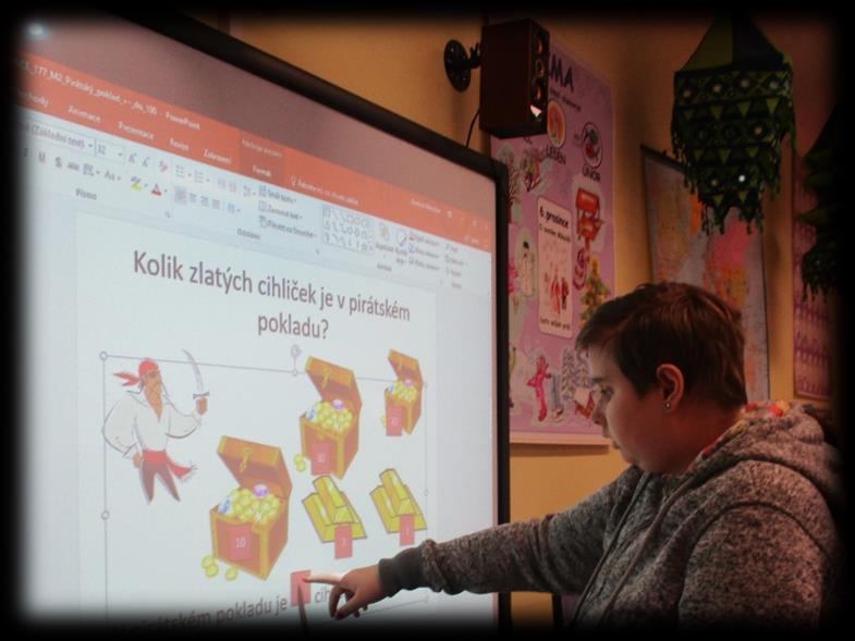 Nové poznatky čtenářské gramotnosti a zábavnou logikou nás provázely prostřednictvím projektu celým školním rokem s finančním přínosem 240 492 Kč s trváním do 30.11. 2018.