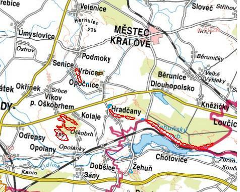 Klíč 1871 Vrbice - potencionální sesuvné území Klíč 1901 Hradčany aktivní sesuvné území Klíč 1903 Hradčany potencionální sesuvné území Klíč 1904 Hradčany potencionální sesuvné území Klíč 1902