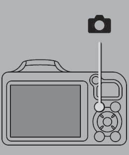 8 Zkontrolujte, že jste sundali krytku objektivu, potom stiskněte tlačítko A. Vysune se objektiv a zobrazí se obrazovka pro výběr režimu fotografování.