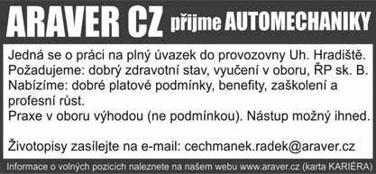 K2015/972 Tento prostor může být Váš jen za 168 bez DPH Kč Prodejna Hruška - Štěpnická hledá do pracovního poměru zástupce vedoucí a prodavačku, nástup možný ihned. Info v prodejně nebo na tel.