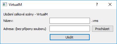 UTB ve Zlíně, Fakulta aplikované informatiky 59 8.5.3 Změna měřítka scény Rolování kolečka myši upravuje měřítko velikost scény.