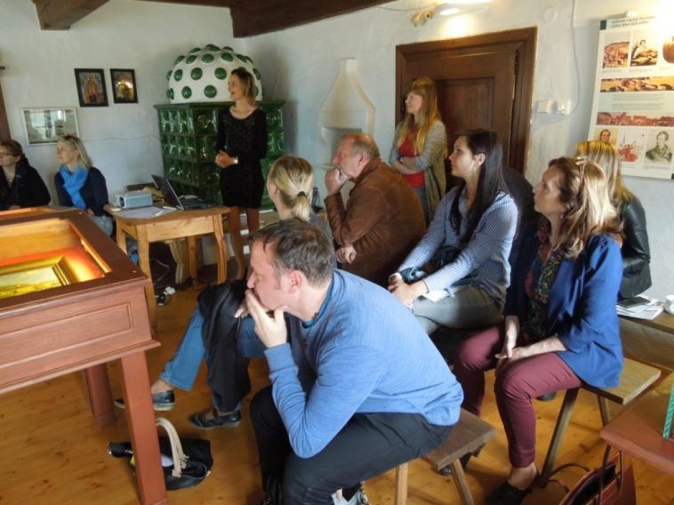 Na tomto semináři měl pan Hložek z Euroregionu Silva Nortica poinformovat o Programu INTERREG V-A Rakousko Česká republika 2014-2020 a Fondu malých projektů.