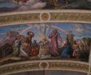 ) Nave of the Chapel of the Holy oyrood with its ceiling