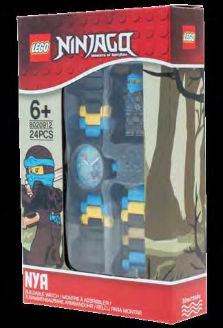 Součástí pásku je LEGO postavička Nya - Použitá baterie: