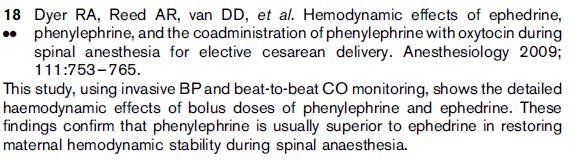 Keep the pressure up : and don t spare vasoconstrictors!!! Riley, BJA 2004 Br J Anaesth.