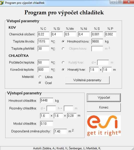 6.1 TVARY CHLADÍTEK (DIMENZE CHLADÍTEK) Pro zjištění optimální velikosti a tvaru chladítka se navrhly čtyři plochá chladítka o různé tloušťce a tři chladítka s žebírky s různými délkami žeber, obr.
