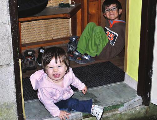 Nejdůležitější je, že se tam líbí i našim dětem, a hlavně, že jsme načerpali síly na další sezónu. I když Péťu bolí záda, kolena a mně taky není do skoku po všech těch prvotních úpravách.