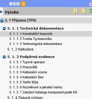 1. Konstrukční kusovník Agenda konstrukční kusovník je součást oblasti technické dokumentace výroby.