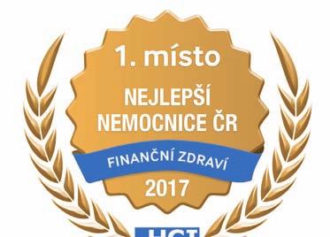 2. Hospodaření ústavu Masarykův onkologický ústav se v roce 2017 stal opět už podruhé absolutním vítězem v oblasti Finanční zdraví nemocnic v celostátním projektu nemocnice čr 2017, který organizuje