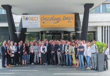 5. Mezinárodní spolupráce MOÚ je zakládajícím a jediným plnohodnotným členem České republiky v OECI (Organisation of European Cancer Institutes; www.oeci.