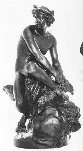 103 Jean-Baptiste Pigalle, socha Merkura zavazujícího