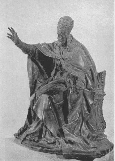 024 Gian Lorenzo Bernini, studie k soše papeže Urbana