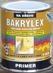 BAKRYLEX UNIVERZÁL LESK BÁZE V 2066L EMAIL VODOUŘEDITELNÝ NA DŘEVO A KOV BAKRYLEX EMAIL UNIVERZÁL LESK BÁZE V 2066L je vodouředitelný, univerzální krycí email pro vnitřní i venkovní nátěry dřeva,