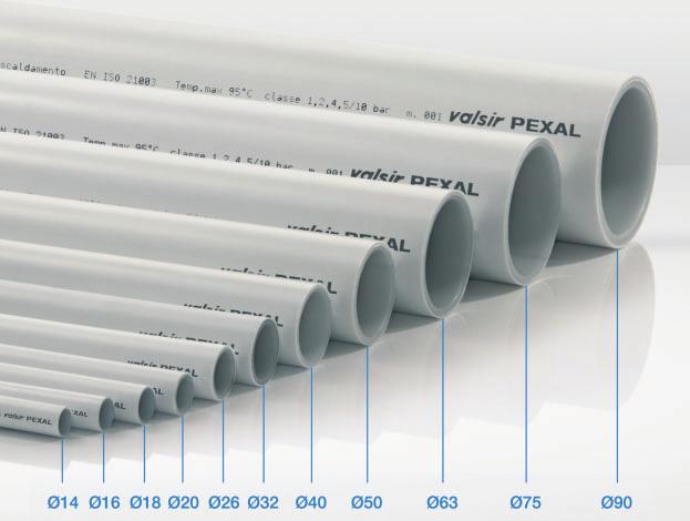 Systém PEX AL PEX je špičkový systém skládající se z vícevrstvých plastových trubek a různých typů tvarovek.