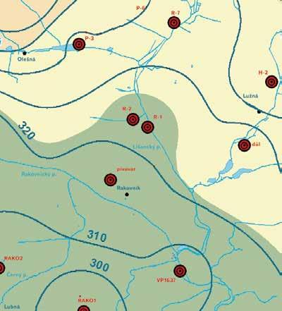 Hydrologické a hydrogeologické poměry povodí Lišanského potoka u Rakovníka JAN KAŠPÁREK Klíčová slova: podzemní voda povrchová voda zaniklý rybník důl SOUHRN Tématem příspěvku je rozbor