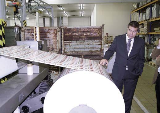 Zbývající dvě menší produktové skupiny jsou samolepicí etikety a formuláře. Jaké jsou aktuální úkoly a záměry, na kterých v OTK nyní pracujete?