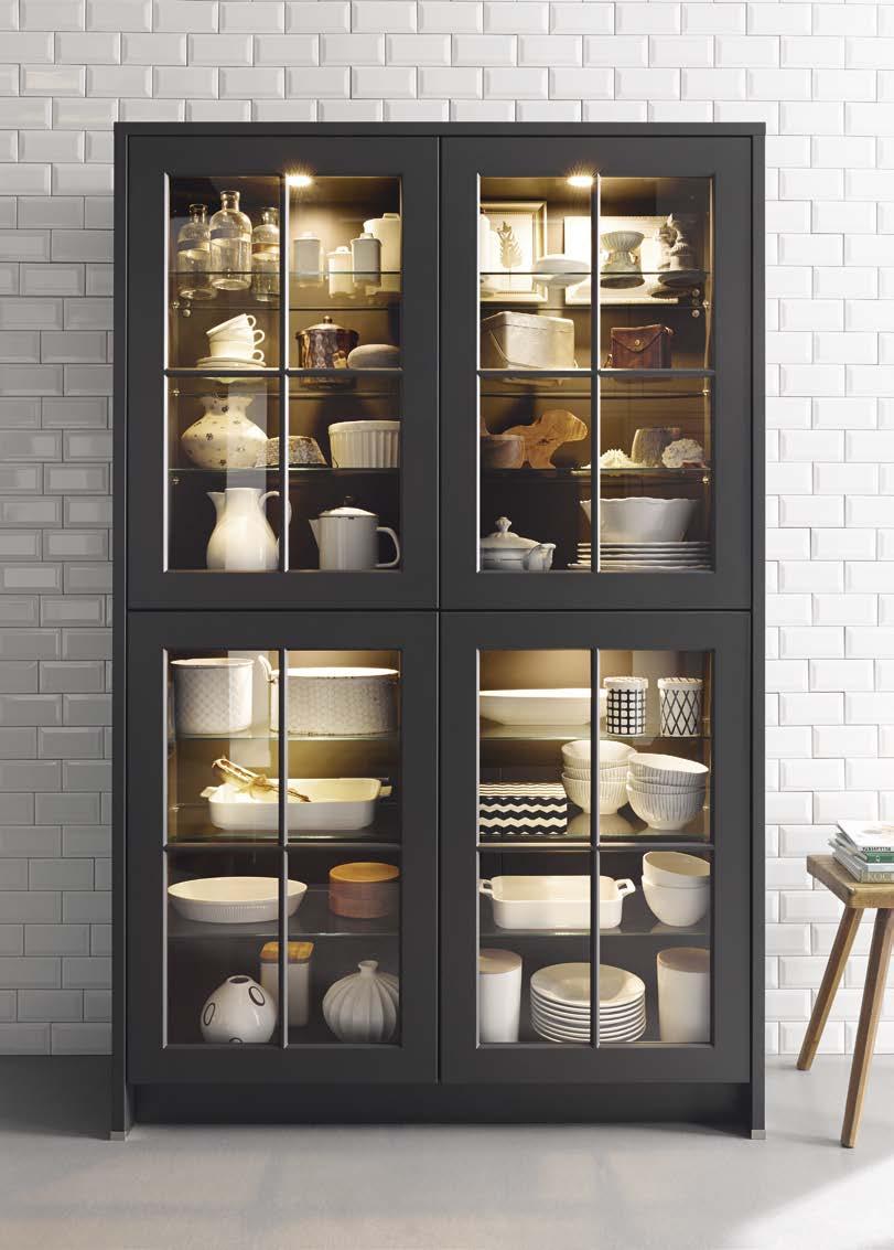 COUNTRY KITCHEN Lava crna, ˇ satin Lava crna, saten Odstín cerné ˇ
