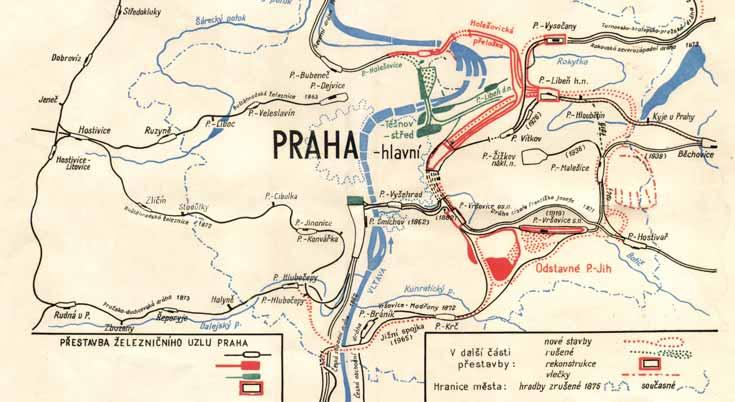 VÍTKOVSKÉ TUNELY SOUČÁST STAVBY NOVÉ SPOJENÍ PRAHA HL. N., MASARYKOVO N.