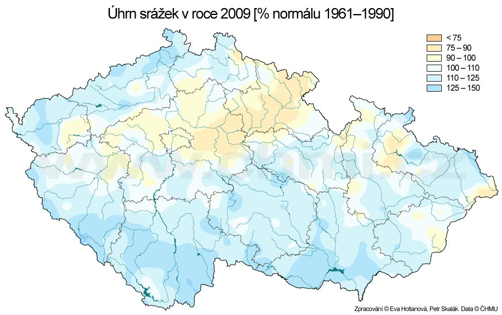 Záplavová území a aktivní zóna záplavového území Záplavová území pro Q 100, Q 20 a Q 5