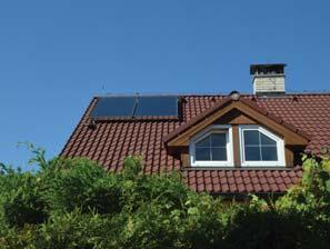 NOVÁ ZELENÁ ÚSPORÁM Na solární sestavy lze žádat o dotace z programu Nová zelená úsporám, a to i do novostaveb.