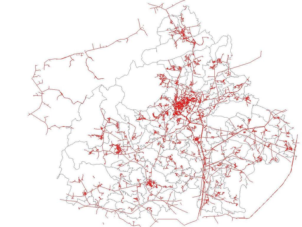 Elektrické vedení v SO ORP Příbram - schéma Plynovody v SO ORP Příbram - schéma ÚAP