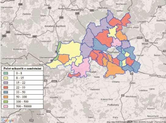 Nezaměstnanost v jednotlivých obcích v roce 2014(%) je zřejmá z následujícího grafu: 25,00 20,00 15,00 10,00 5,00 0,00 graf 28 - nezaměstnanost podle obcí (2014) Zdroj: